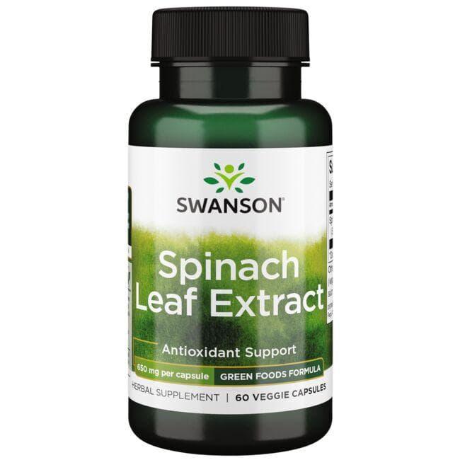 (SWR087)Spinach Leaf Extract 650 mg 60 Veg Caps