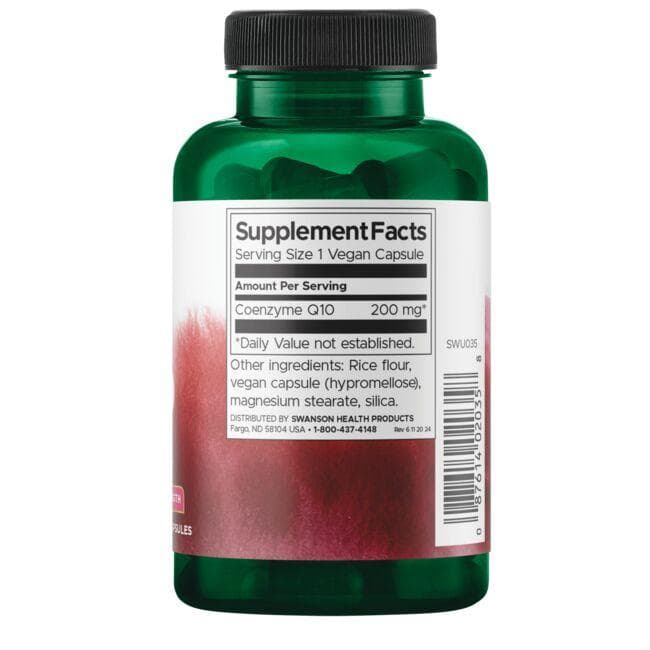 (SWU035)Swanson Coq10 - Maximum Strength 200 mg 90 Caps