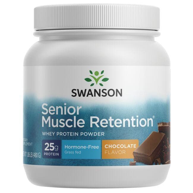 (SWU1015)Senior Muscle Retention Whey Protein Powder - Chocolate 1.06 lb Pwdr