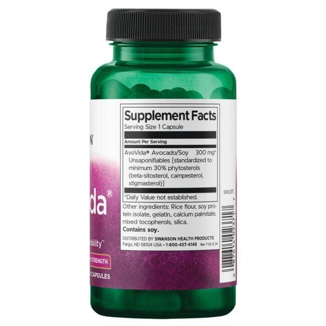 (SWU371)Swanson Avovida - Maximum Strength 300 mg 60 Caps