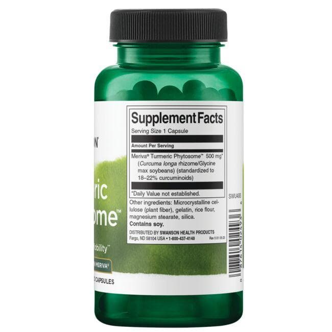 (SWU493)Turmeric Phytosome with Meriva 500 mg 60 Caps