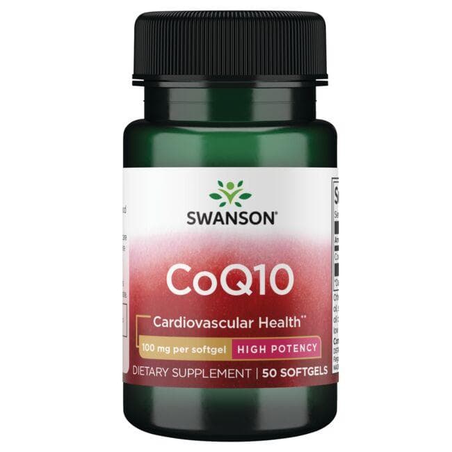 (SWU560)Coq10 - High Potency 100 mg 50 Sgels