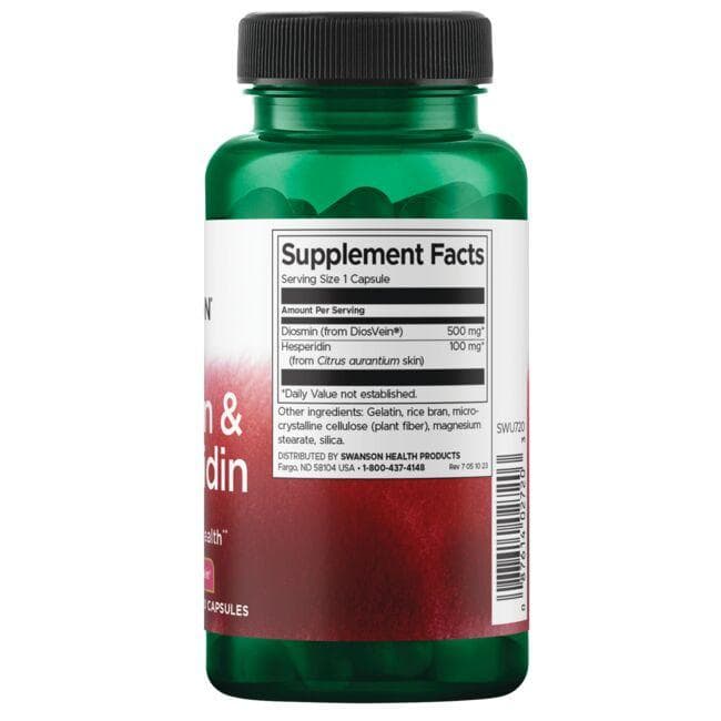 (SWU720)Diosmin & Hesperidin - Featuring Diosvein 60 Caps