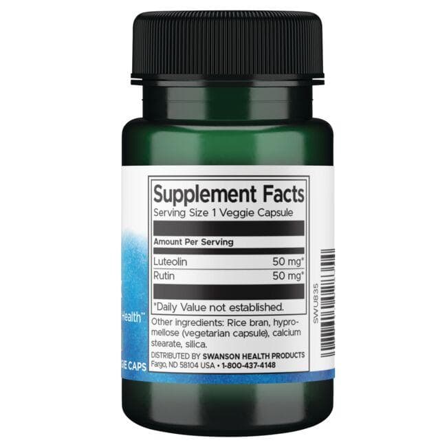 (SWU835)Luteolin Complex 100 mg 30 Veg Caps