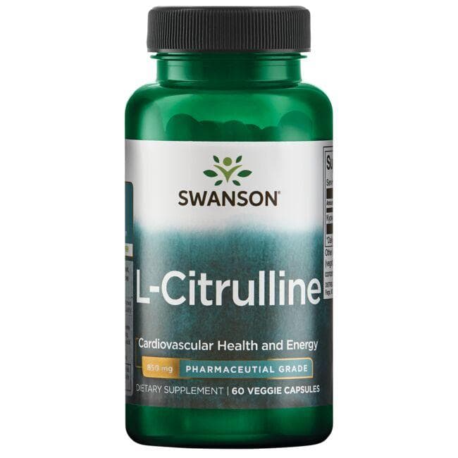 (SWU897)L-Citrulline - Pharmaceutical Grade 850 mg 60 Veg Caps
